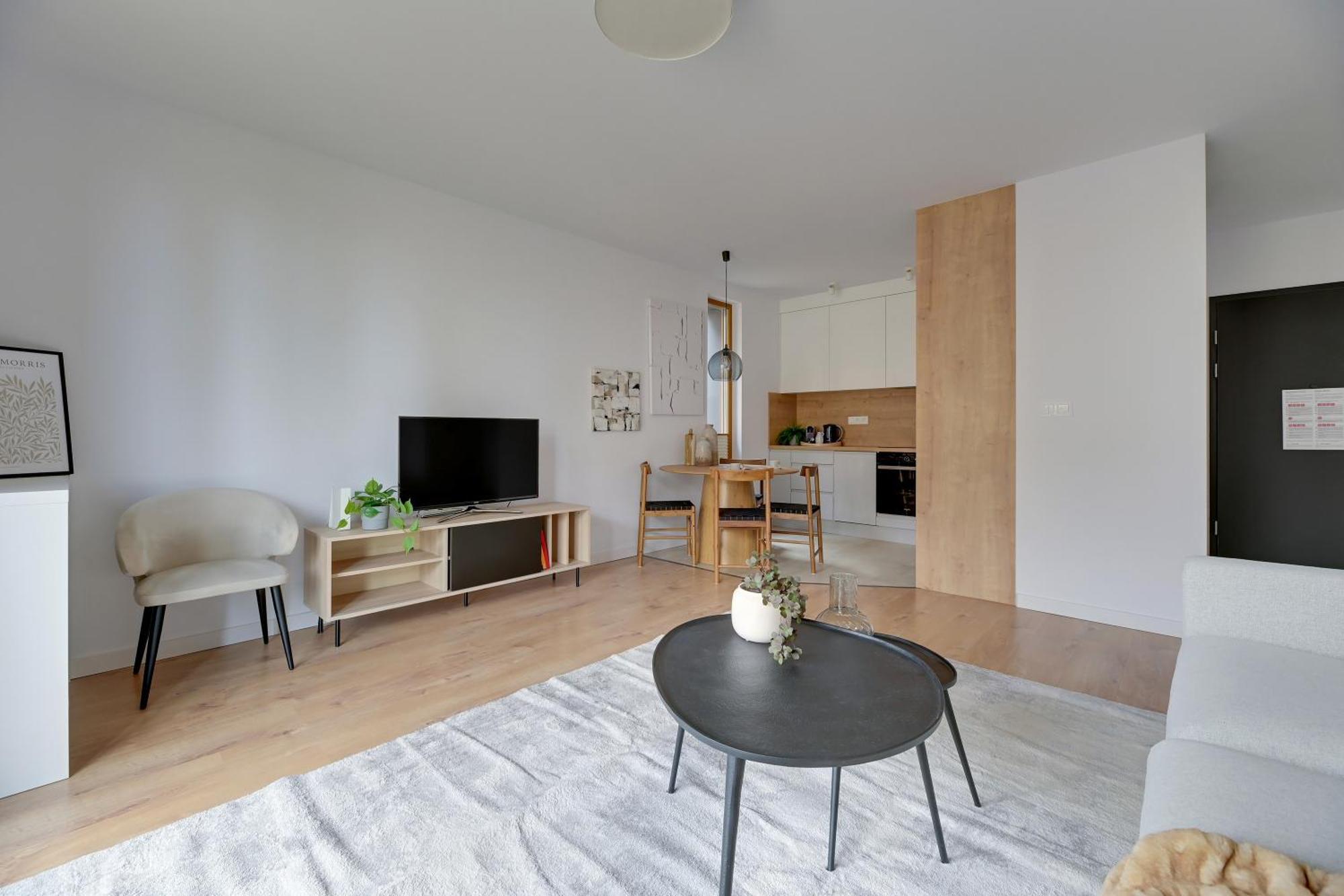 Front Park Apartments With Parking By Lion Apartments グダニスク 部屋 写真